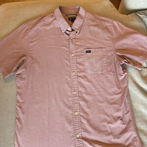 Red RVCA casual button down